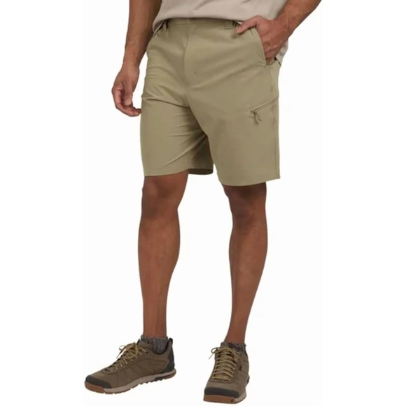 Weatherproof Vintage Men’s Tech Shorts 2 Pack Blue & Tan Bundle Size 34 BNWT - Picture 3 of 11